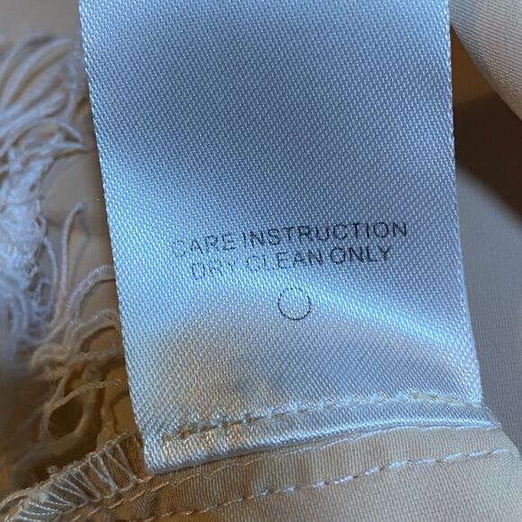 NBD X Naven Allie Mini Dress Lace Off Shoulder Sweetheart Neckline White Medium - Picture 9 of 9